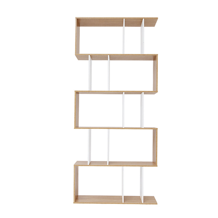 5 Tier Display Shelf Bookshelf Unit
