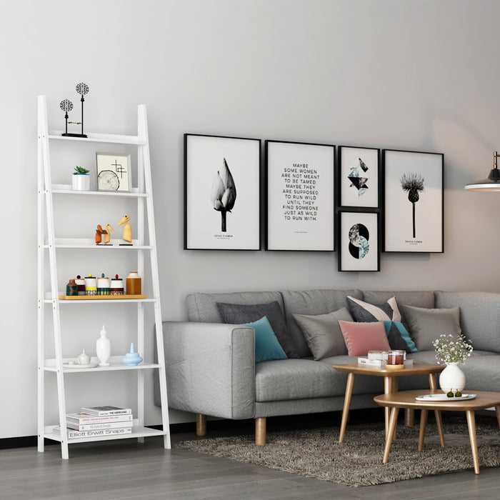 Chole 6 Tier Display Shelf Rack White