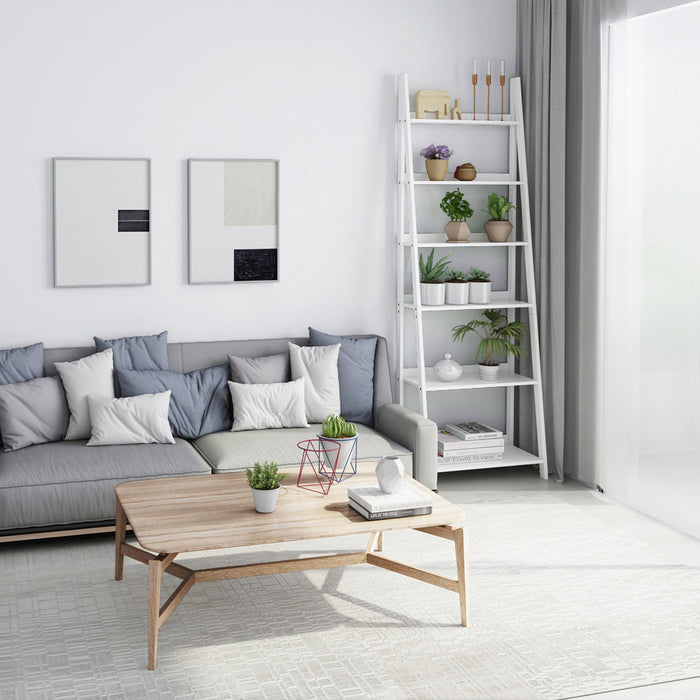 Chole 6 Tier Display Shelf Rack White