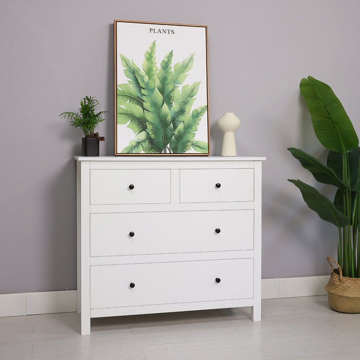 Franco 4 Chest of Drawers White