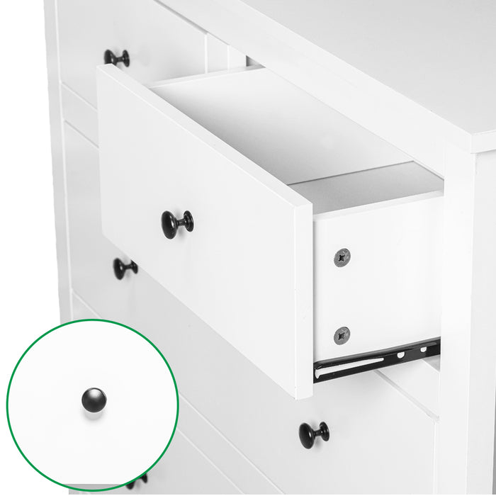 Franco 4 Chest of Drawers White