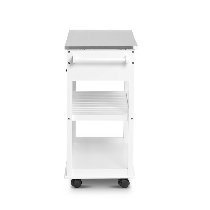 Eames Kitchen Island Trolley Cart White