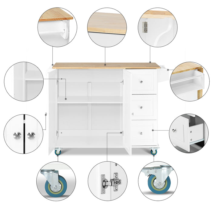 Elwood Rolling Kitchen Trolley