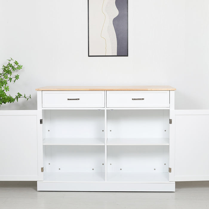 Norman Kitchen Bar Island On Wheels Drop Leaf Bench Table Buffet Cart Sideboard Cabinet Rolling