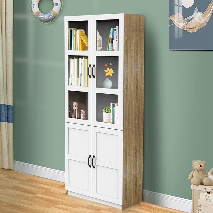 Hekman Display Bookcase Cabinet with Doors White
