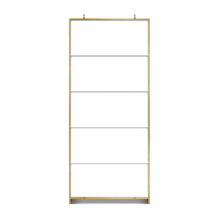 Hekman Display Bookcase Cabinet with Doors White