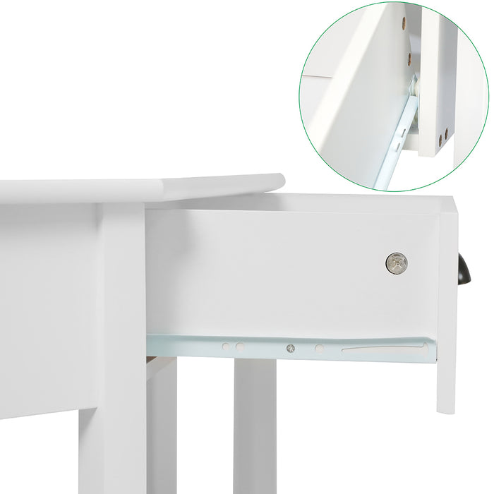 Ronan Corner Desk White