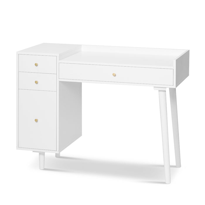 Elmer Study Desk White