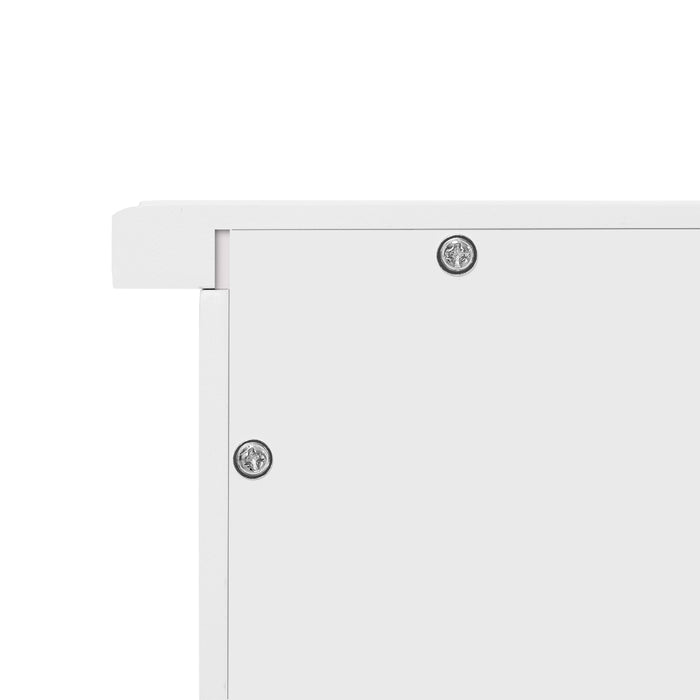 Harper 3 Tier Bookcase Shelving Unit White