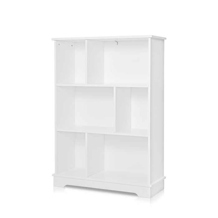 Harper 3 Tier Bookcase Shelving Unit White