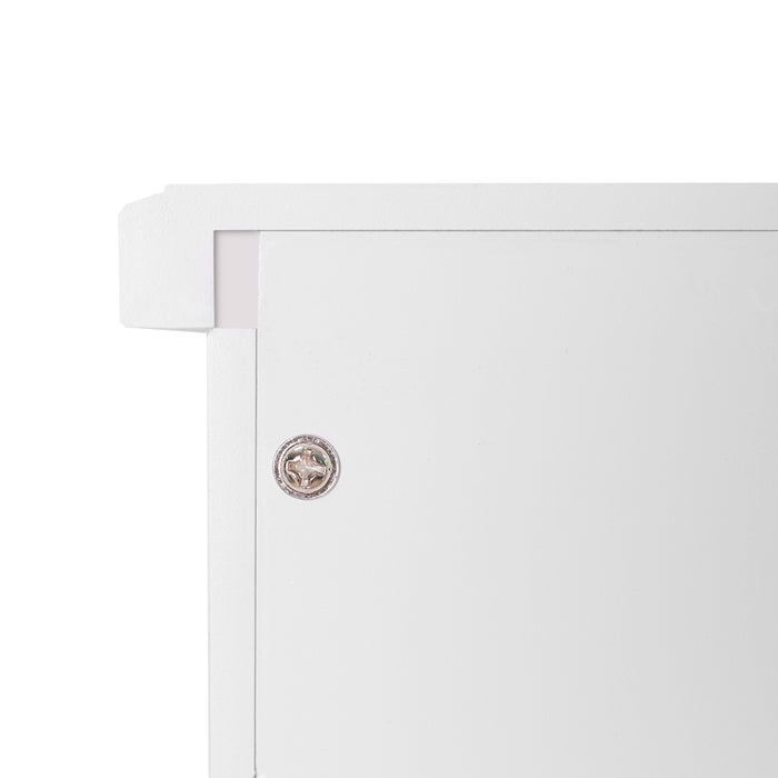 Harper 5 Tier Display Ladder Shelf White