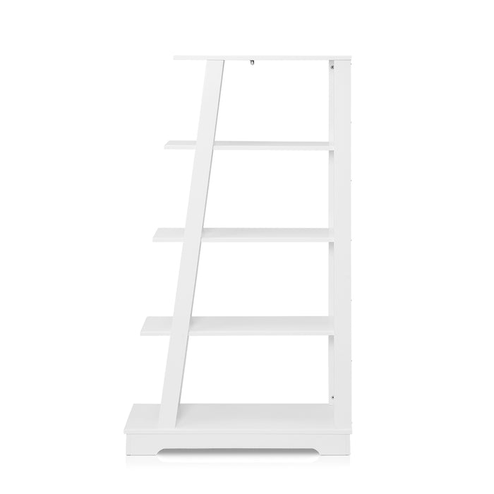 Harper 5 Tier Display Ladder Shelf White