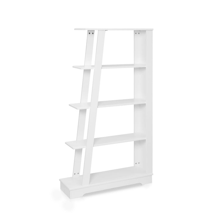 Harper 5 Tier Display Ladder Shelf White