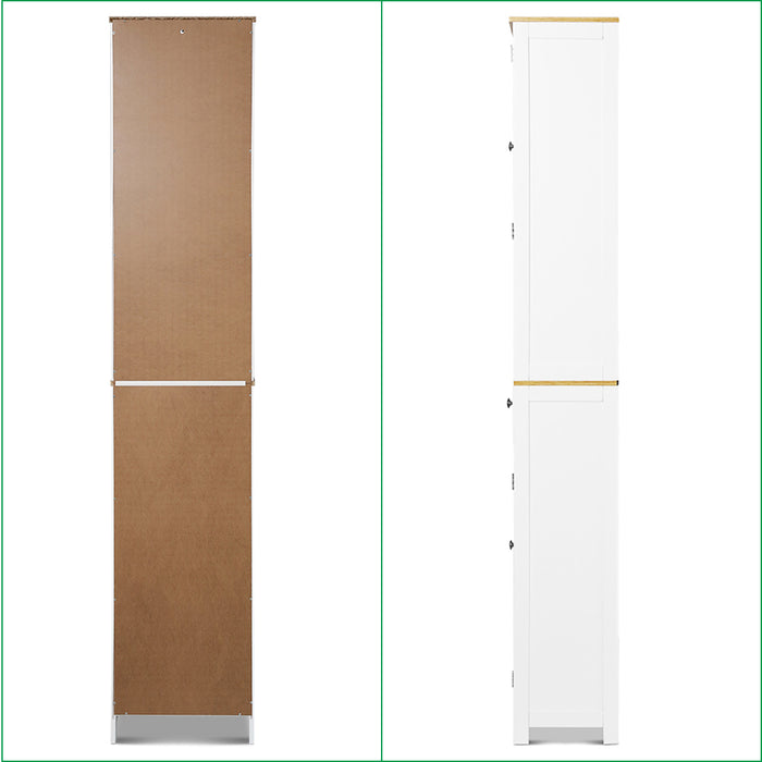 Auston Tall Bathroom Storage Cabinet