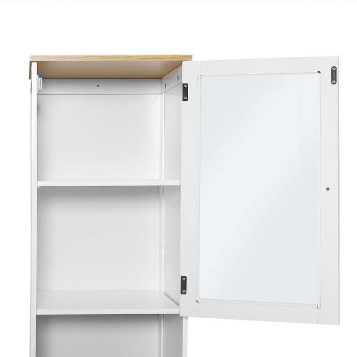Auston Tall Bathroom Storage Cabinet
