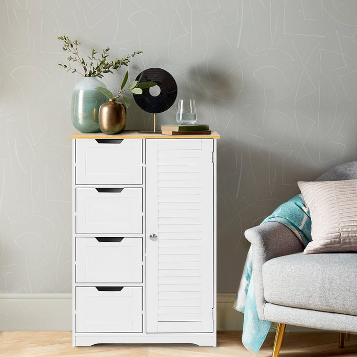 Auston Multipurpose Storage Cabinet with Drawers