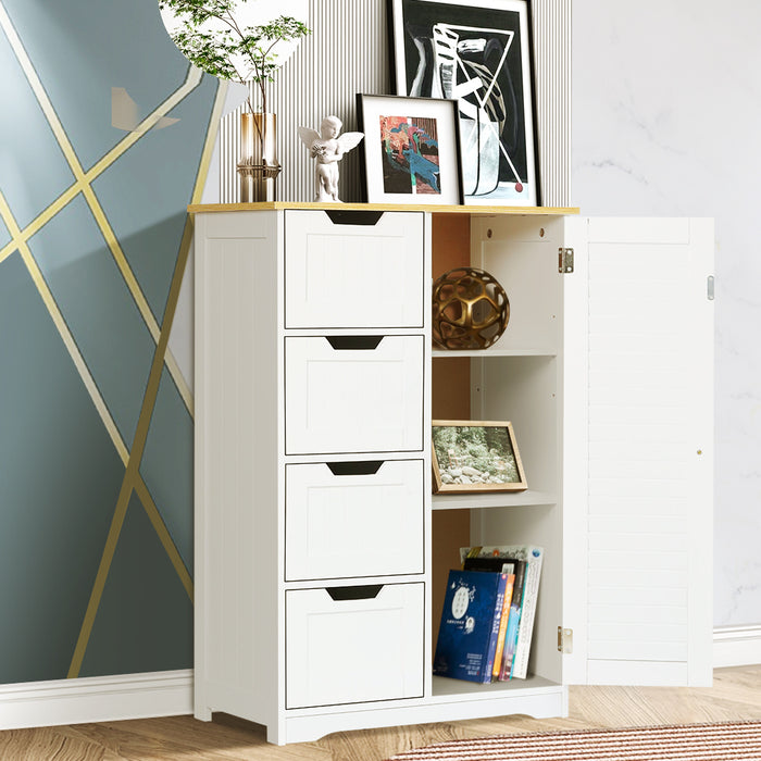 Auston Multipurpose Storage Cabinet with Drawers