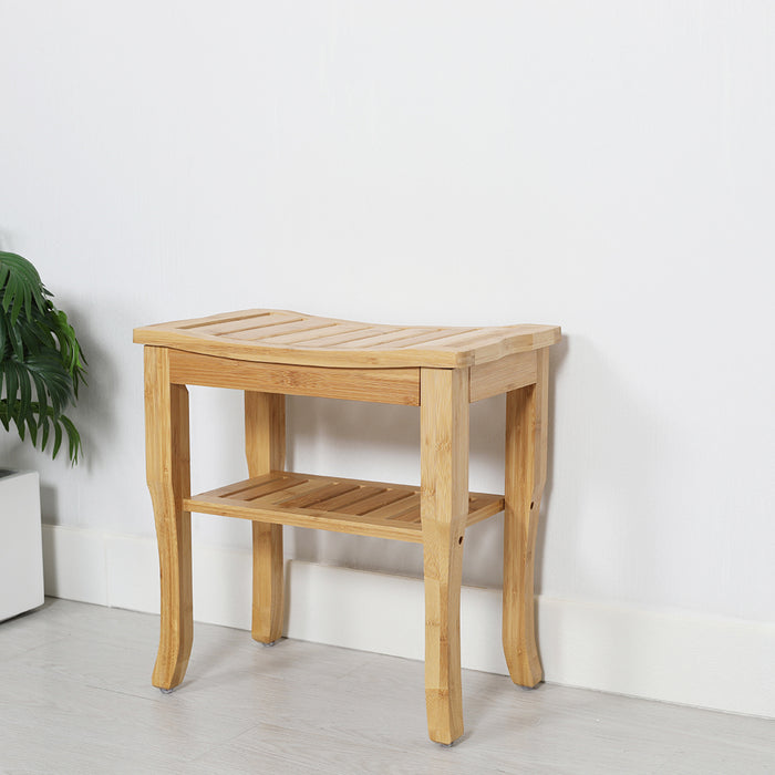 Bamboo Stool Natural