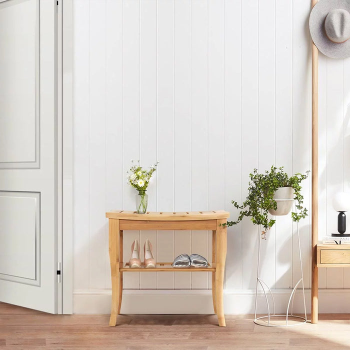 Bamboo Stool Natural