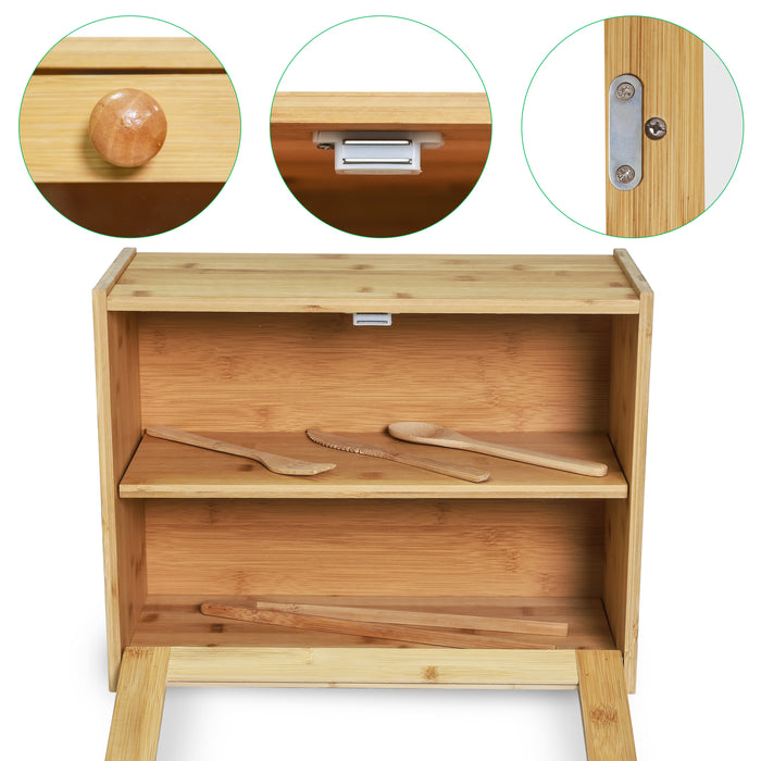 Bamboo Bread Box