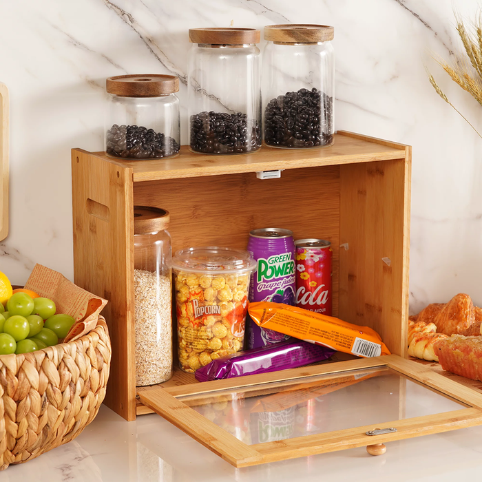 Bamboo Bread Box