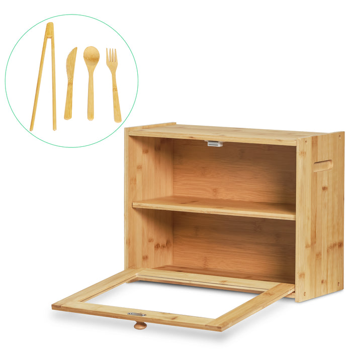 Bamboo Bread Box