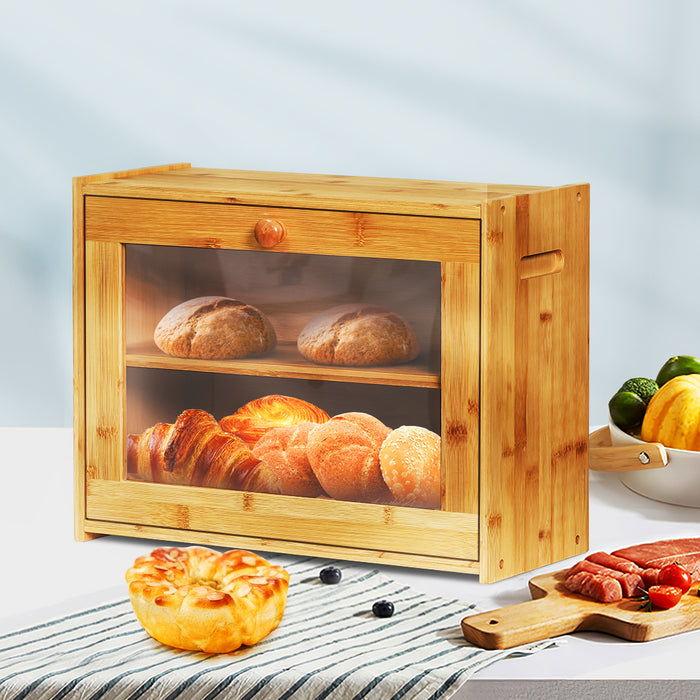 Bamboo Bread Box