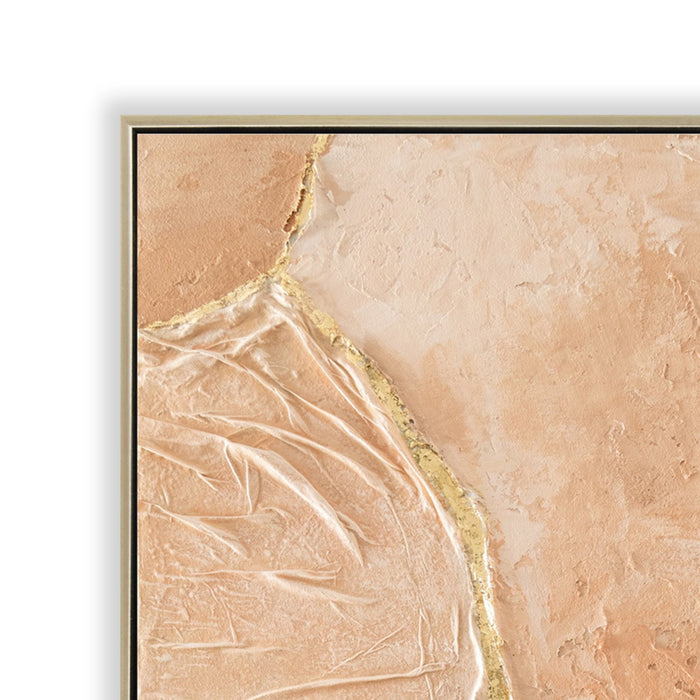 Terra Poema 80 x 120cm Framed Canvas - Natural