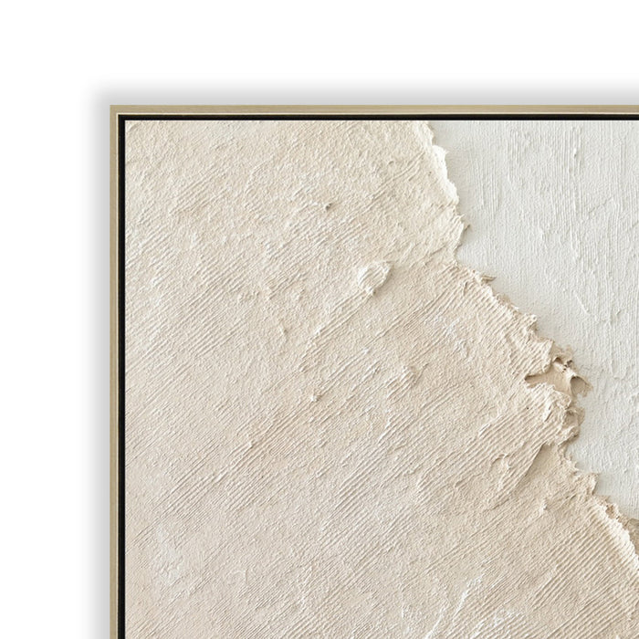 Caldera 80 x 120cm Framed Canvas - Natural