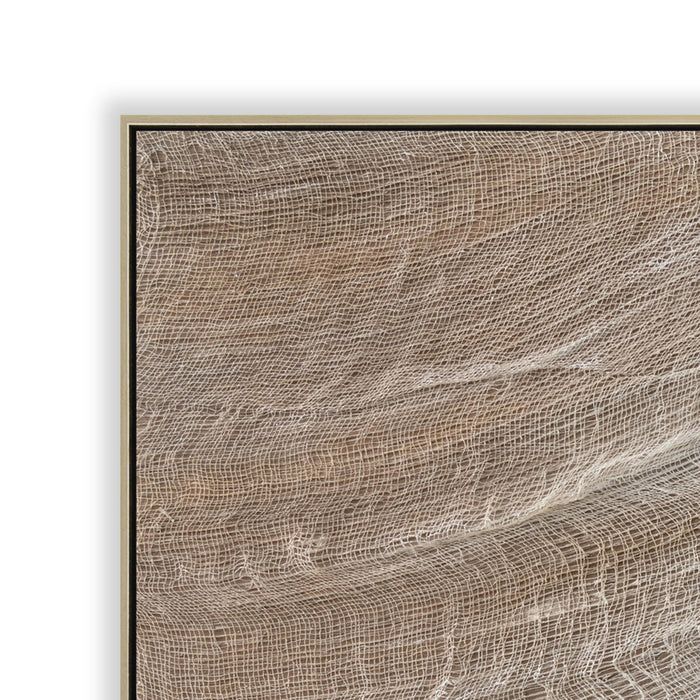 Ondelle 80 x 100cm Framed Canvas - Natural