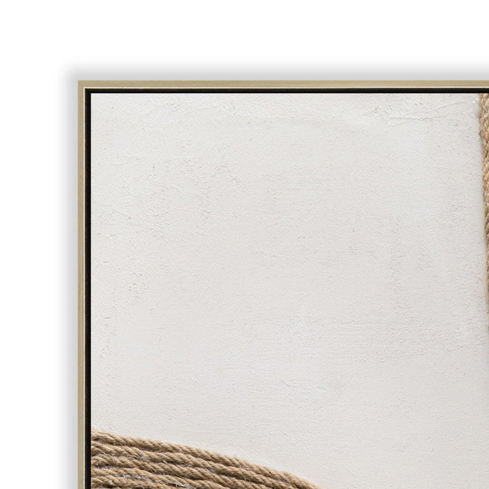 Lina Style B 60 x 90cm Framed Canvas - Natural