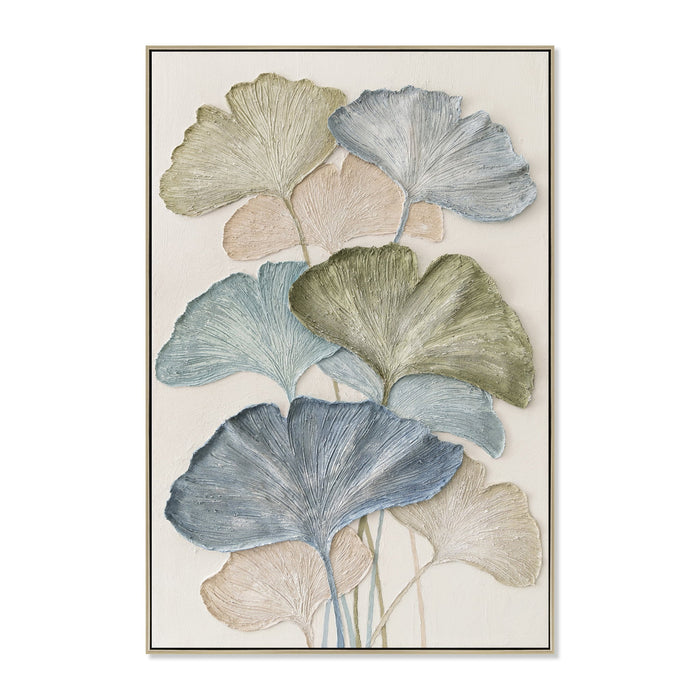 Nuvella Style A 80 x 120cm Framed Canvas - Natural