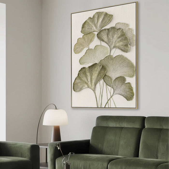 Nuvella Style B 80 x 120cm Framed Canvas - Natural