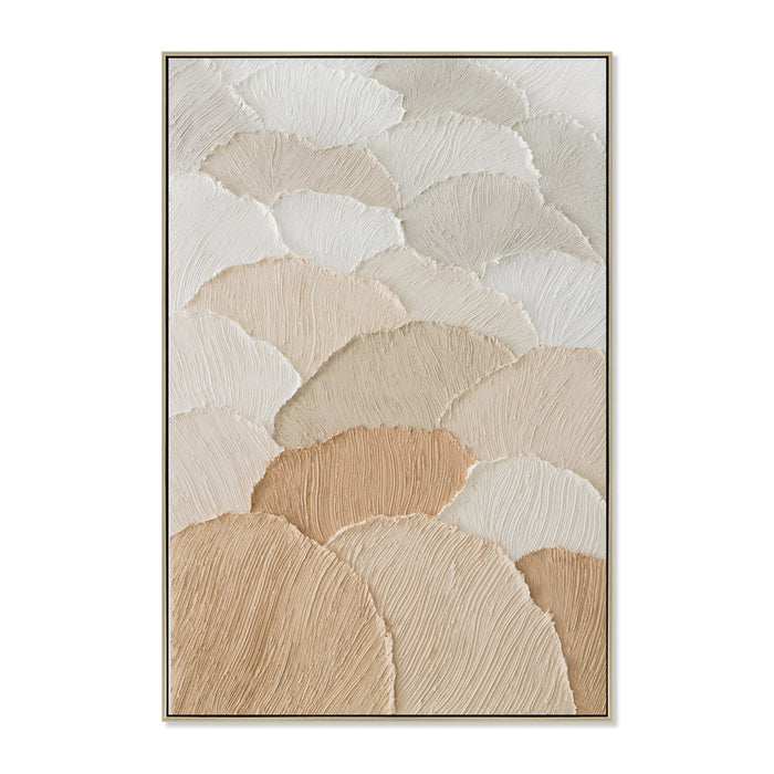 Terella 80 x 120cm Framed Canvas - Natural