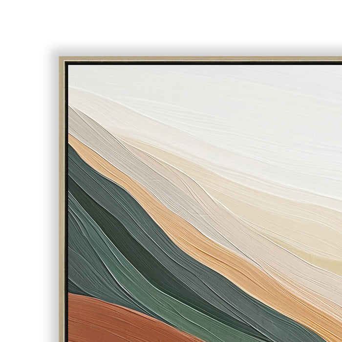 Savanna Drift 120 x 80cm Framed Canvas - Natural