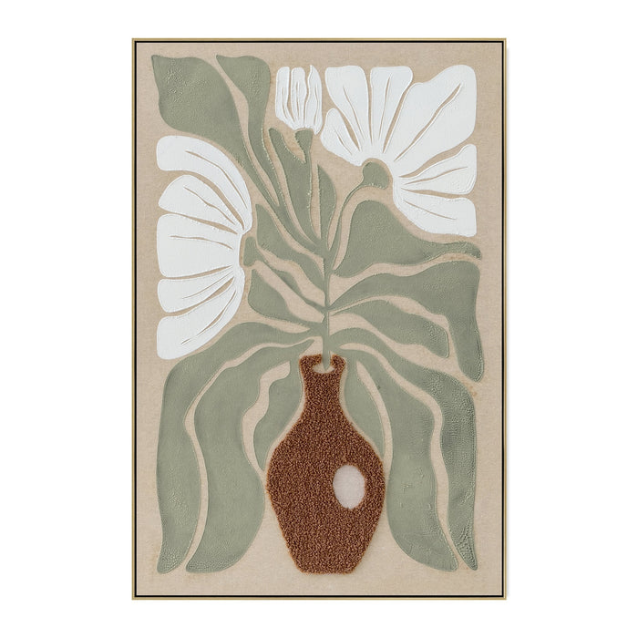 Fiorenza 60 x 90cm Framed Canvas - Light Natural