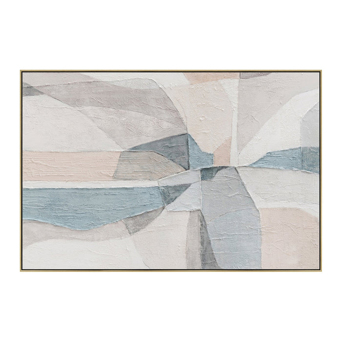 Seraphine 120 x 80cm Framed Canvas - Light Natural
