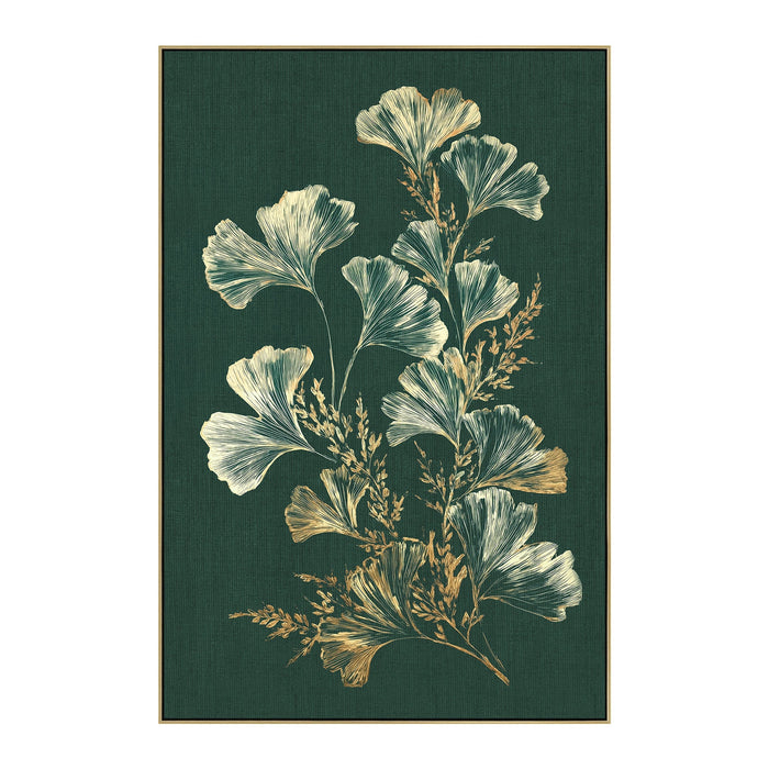 Florentine Whisper Style A 80 x 120cm Framed Canvas - Natural