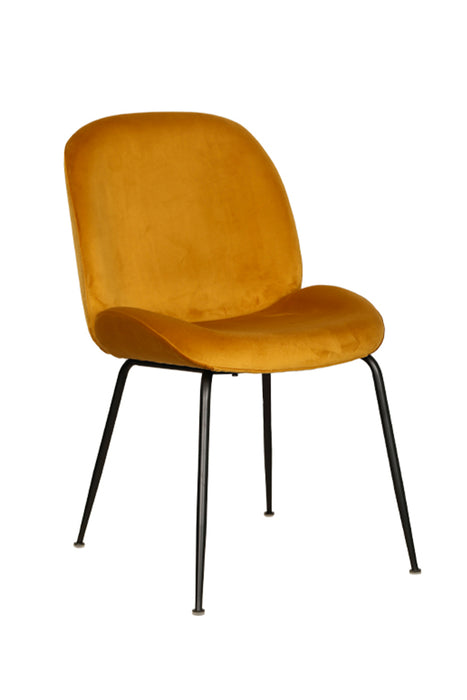 Asta Dining Chair Mustard (Set of 2)