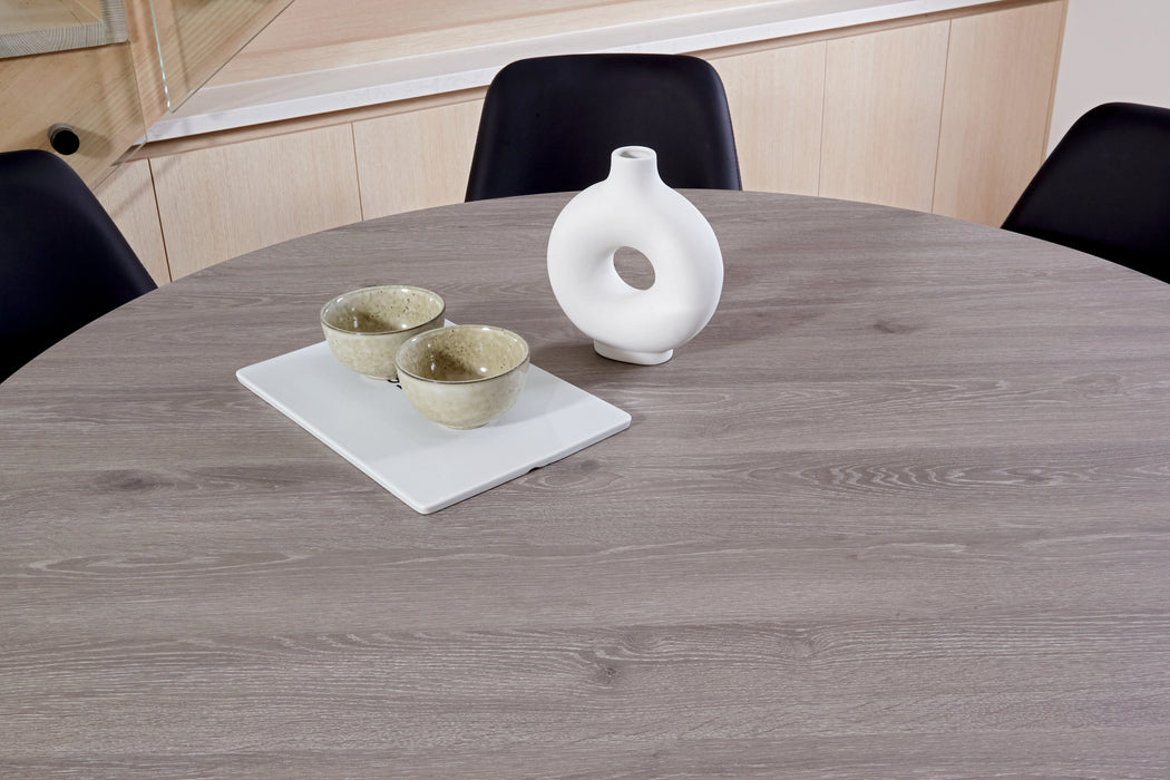 Atlas Scrath Resistant Dining Table Grey Oak