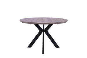 Atlas Scrath Resistant Dining Table Grey Oak