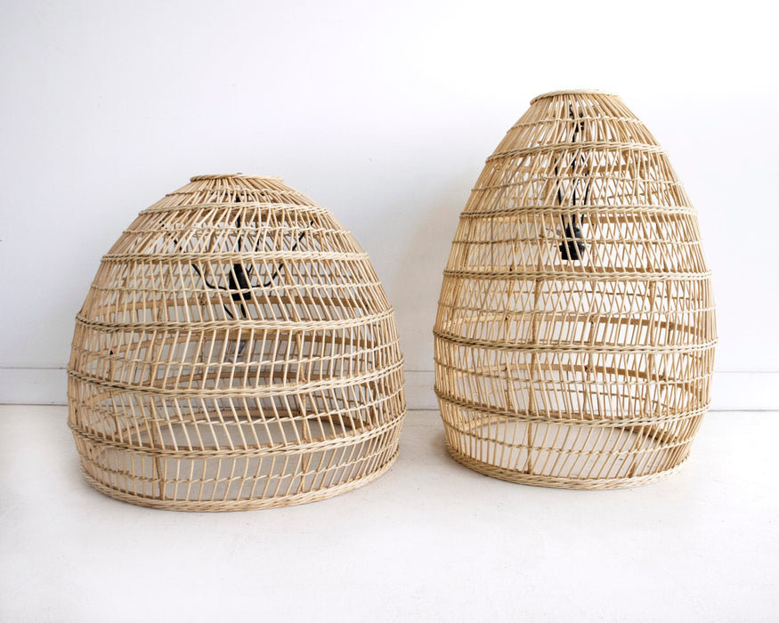 Harbour Woven Pendant - Natural - Natural 60cm