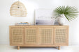 Harbour Woven Pendant - Natural - Natural 60cm