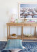Stradbroke Bobbin Console Table - Herringbone top with 3 drawer