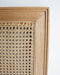 Hamilton Cane Bedhead - Single Size - Weathered Oak - Weathered Oak Single