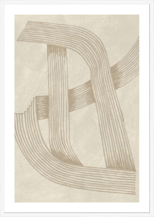 Abstract Sophisticated Line II Wall Art