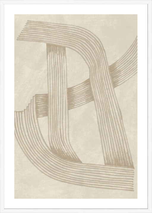 Abstract Sophisticated Line II Wall Art