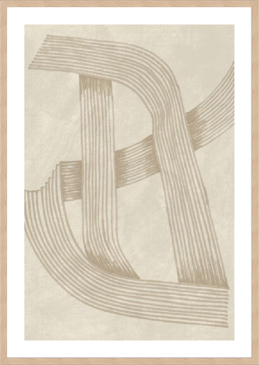 Abstract Sophisticated Line II Wall Art