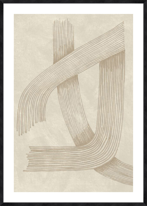 Abstract Sophisticated Line I Wall Art