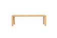 Asher Dining Table - 2.0m American Oak - Natural 200cm